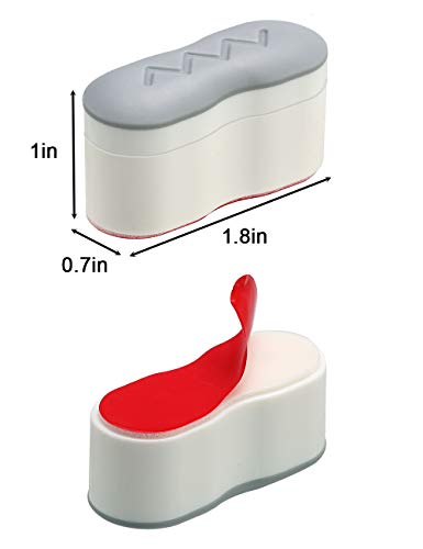 SUPPA Toilet Seat Bumper Kit - 4PCS Adjustable Height Bidet Risers