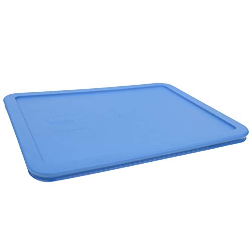 Pyrex 7212-PC 11 Cup Marine Blue Food Storage Replacement Lids (4-Pack) - Made in USA