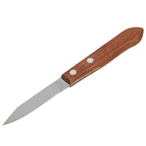 Chef Craft 3-Inch Stainless Steel Granny Knife with Wooden Handle