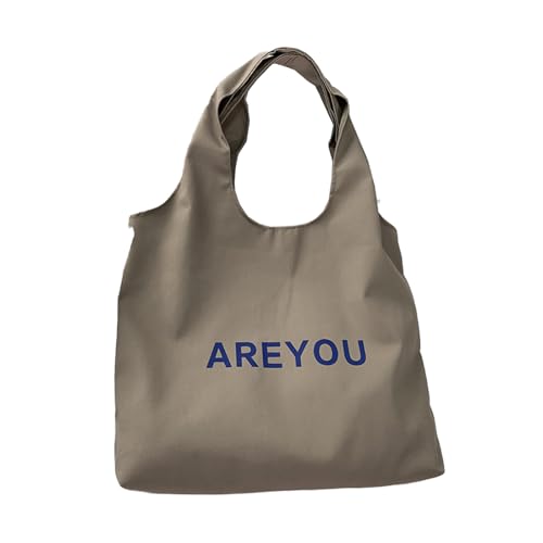 Reusable Canvas Tote Bag for Women - Stylish Shoulder Bag for Travel & Work