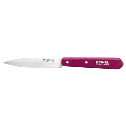 Opinel 112 Assorted Sweet Pop Colors Paring Kitchen Knives (Set of 4)