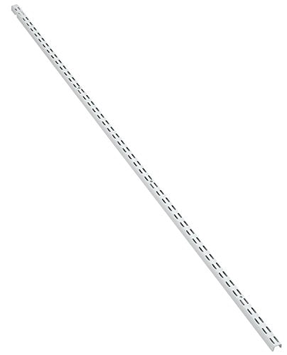 ClosetMaid ShelfTrack 12-Inch Double Slot Steel Standard Wall Mount