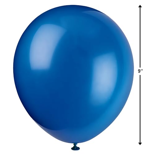 Royal Blue Latex Balloons - 9" | 20 Pack for Parties