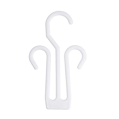 Pack of 12 Plastic Shoe Drying Hooks for Slippers & Leather Shoes