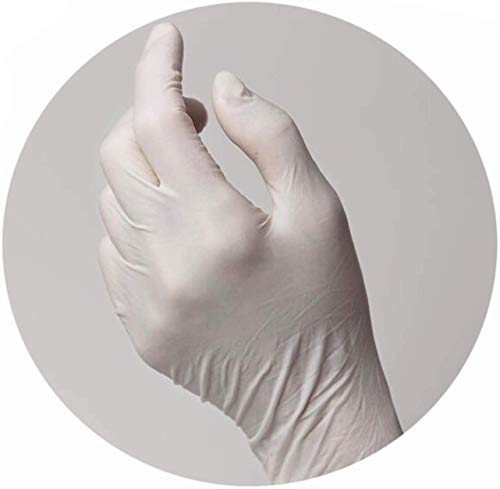 IBI Premium Powder-Free Disposable Latex Gloves - 100 pcs (Small)