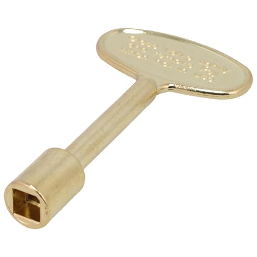 Supplying Demand 3" Universal Gas Fireplace & Fire Pit Key - Polished Brass