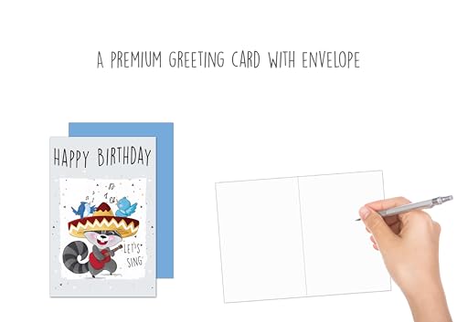 Premium Birthday Card with Envelope for Him, Her, Kids - Edition Seidel