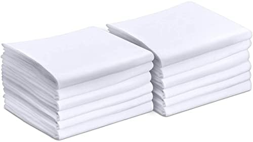 Utopia Bedding Standard Pillow Cases Set of 4 - Ultra Soft Microfiber, 20x26 Inches, White