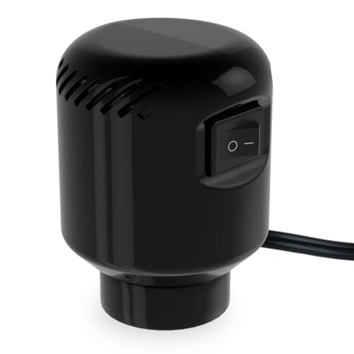 Kissleaf Portable Electric Vacuum Pump for Storage Bags - Black
