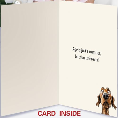 Funny 70th Birthday Card for Men and Women - Heartfelt Humor