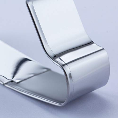 Christmas Tree Cookie Cutter Set of 4 - Large, Medium, Small Stainless Steel Xmas Molds