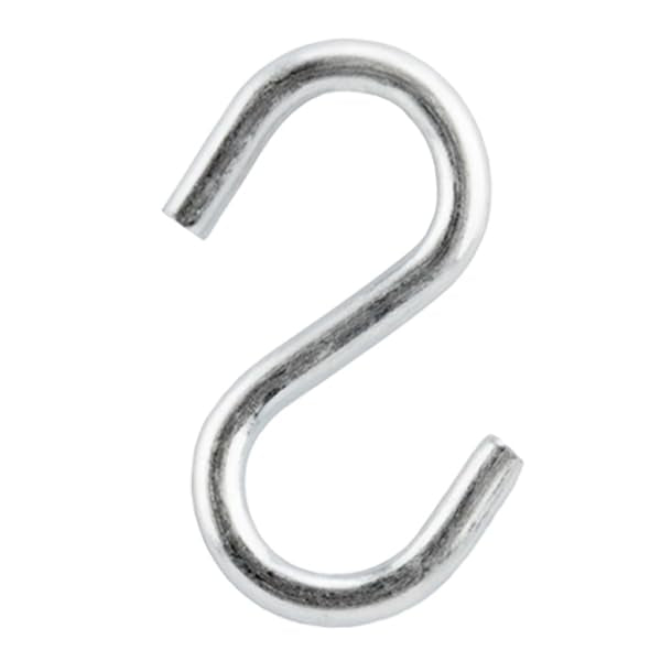 100 Pack Stainless Steel S Hooks for Hanging Plants & Utensils