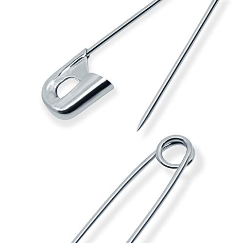 Dritz Safety Pins Size 1 (15-Count) Nickel-Plated for Quilting & Crafts