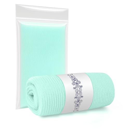 Criyar Reusable Exfoliating Back Scrubber Nylon Green Shower Washcloth