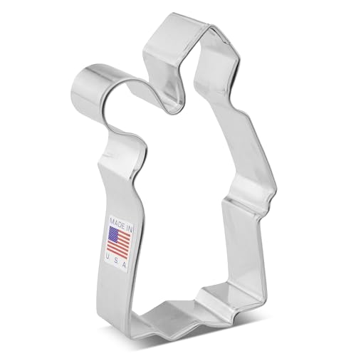 Saint Nicholas Cookie Cutter - 4-Inch Christmas Baking Tool Made in USA