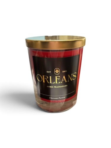 Orleans Home Fragrances 11oz Christmas Passion Scented Candle with 2 Wicks