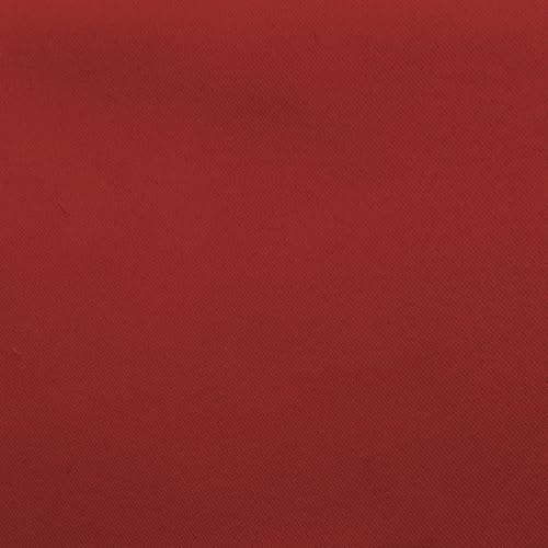 Sun Zero Easton Blackout Grommet Curtain Panel, Red, 40" x 95"