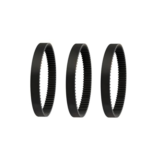 3-Pack Bissell Vacuum Cleaner Belts Replacement for Pet Hair Eraser 1608840