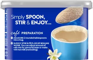 Maxwell House French Vanilla Sugar-Free Coffee Mix 4.5oz Canisters - Pack of 4