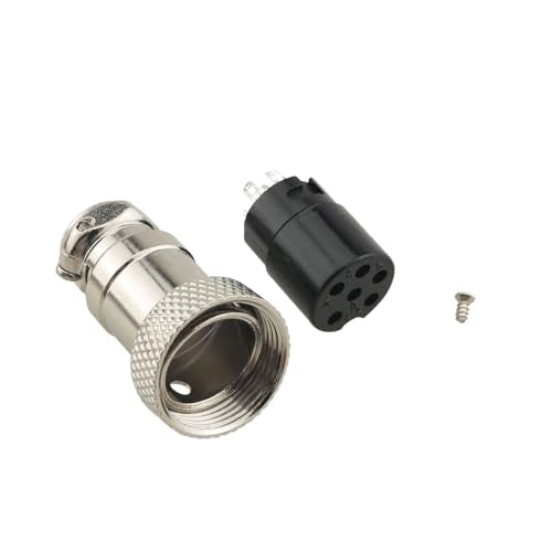 3PCS GX16 6 PIN CB Microphone Plug