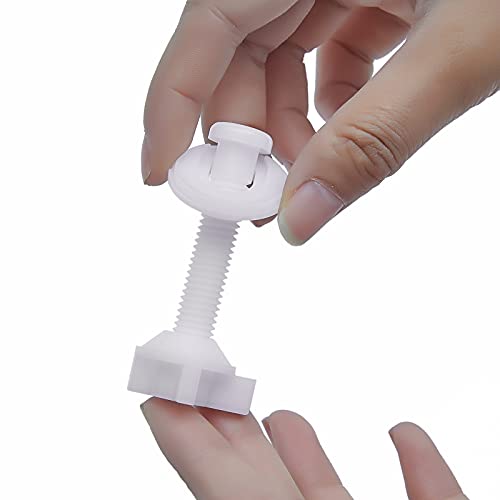 A.I.FORCE 6-Pack Plastic Toilet Seat Hinge Bolt & Screw Replacement Kit