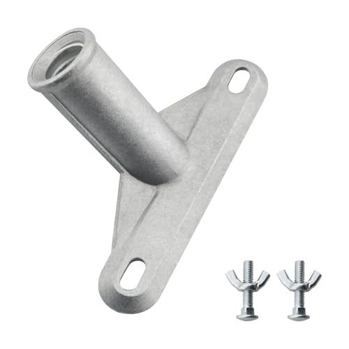Aluminium Alloy Broom Handle Connector Bracket - 18mm Thread