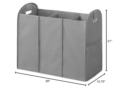 Whitmor Accordion Sorter, Savvy Gray