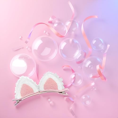 Pink Cat Ear Hair Clip Cute Korean Style Duckbill Barrette for Women