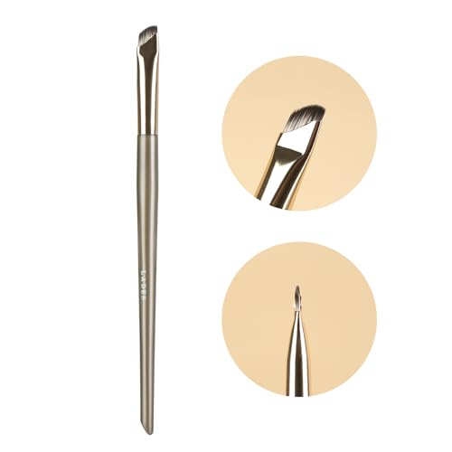 MSQ Fine Angled Eyeliner Brush - Ultra Thin Sickle Shape Eye Makeup Tool