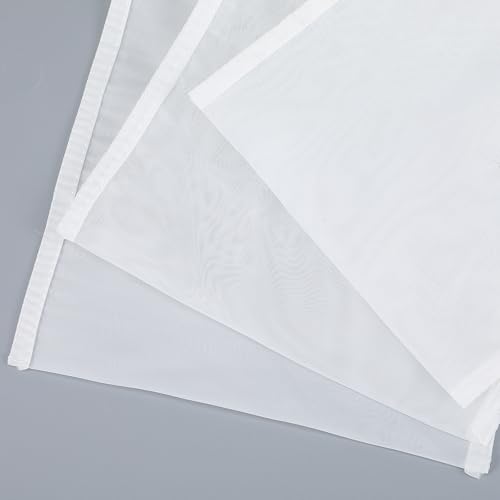 6 Pack Nylon Brew Bags for Straining & Nut Milk - 20x15cm
