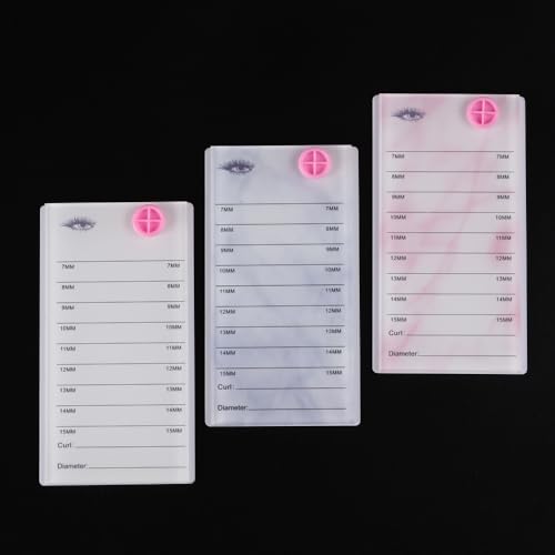 Acrylic Eyelash Extension Pallet Holder with Glue Cup Hole and Scale