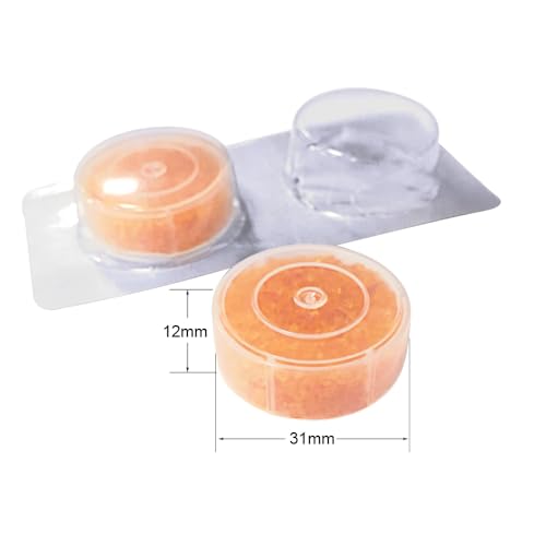 MJDUO Hearing Aid Drying Cakes - 6 Pack Desiccant for Moisture Control