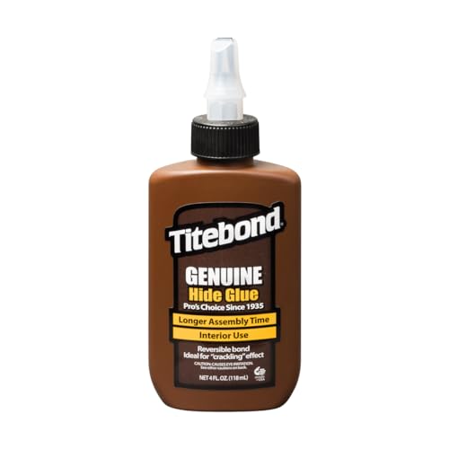 Titebond Genuine Liquid Hide Glue - Professional Woodworking Adhesive, 4 oz