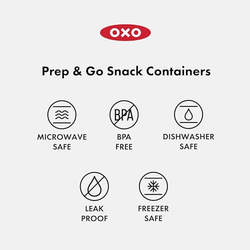 OXO Good Grips Slim Food Storage Container - 1.8 Cups, Ocean Blue
