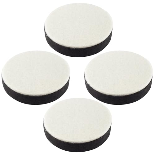 AUXBC 2.36-Inch Self-Adhesive Furniture Risers - 0.65-Inch Height, 4-Pack