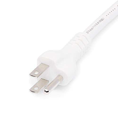 Amazon Basics 20 Ft Extension Cord - 13 Amps, White