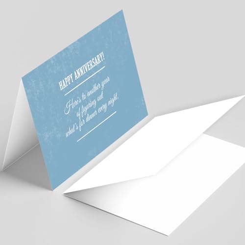 Funny Anniversary Card for Couples - Humorous & Heartfelt