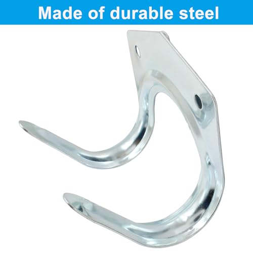 Coufce 10-Pack Heavy Duty Steel Wall-Mounted Tool Storage Hooks