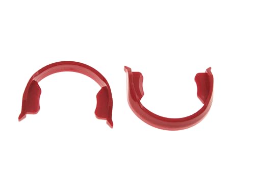 Vacuum Cleaner Swivel C-Clip Connector - Red, Compatible with DC41, DC65, DC66