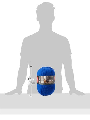 Red Heart Comfort Yarn Royal - Medium Weight, 4oz/16oz, 100% Acrylic