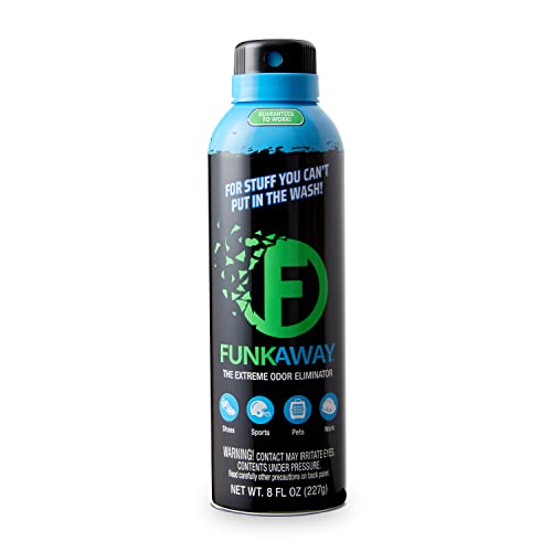 FunkAway Extreme Odor Eliminator Aerosol Spray, 8 oz. - Fabric Deodorizer