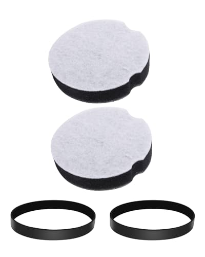 KEEPOW Filter and Belt Kit for Bissell CleanView Compact - 2 Pack