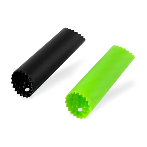 YOLCAR Garlic Peeler Duo Pack - Silicone Skin Remover, 5.12-Inch