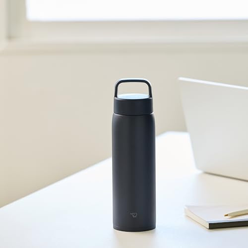 Zojirushi SU-DA Stainless Vacuum Mug 34 oz (1 Liter) Charcoal Black, BPA-free