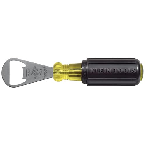 Klein Tools Stainless Steel Bottle Opener with Cushion-Grip Handle