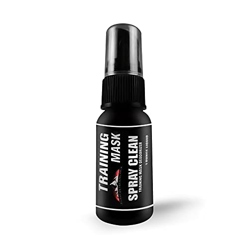 TrainingMask Multipurpose Face Mask Spray Deodorizer & Cleaner 1oz
