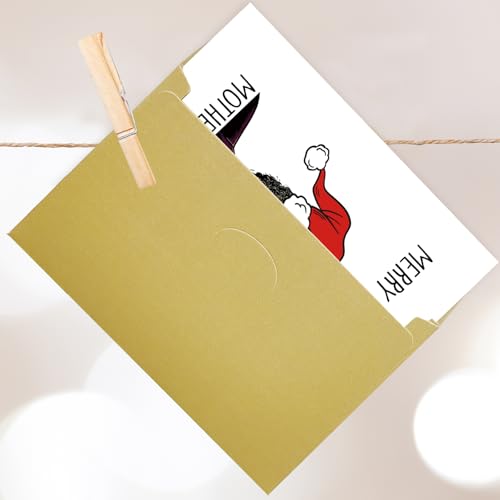 Funny Christmas Card with Samuel L Jackson Quote - Holiday Greeting Card for Him & Her