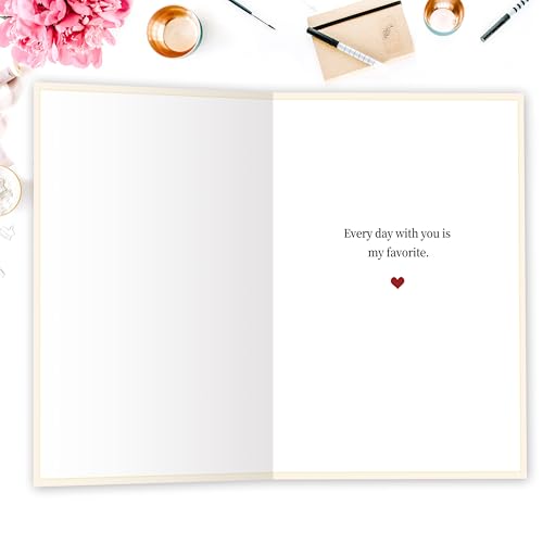 Romantic Birthday Card for Him or Her - Heartfelt Love Message