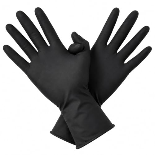 QNCIGER Professional Reusable Hair Dye Gloves for Salon Coloring