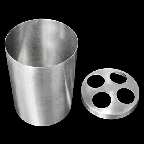 ZZLZX 304 Stainless Steel Toothbrush Holder and Bathroom Tumbler Cup